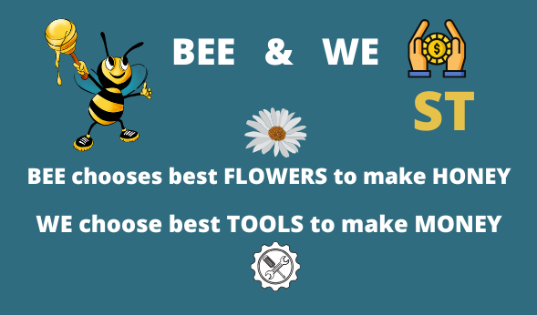 Bee and We - Tool Discovery Illustration